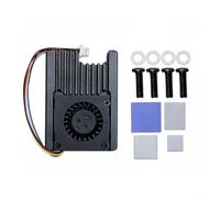 Active Cooler Kit for Raspberry Pi Compute Module 5 for cm5 for pwm Control Quiet Fan Efficient Heat Dissipation Black