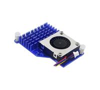 Active Cooling Fan Heatsink For Raspberry Pi 5, Aluminum Blower With Compact Design, Stable Performance For IoT Projects