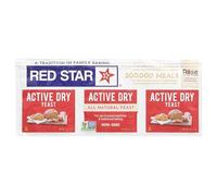 Active Dry Yeast, 3 Strips, 0.25 oz (7 g) Each, Red Star