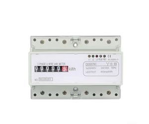 Active Energy Meter DDS576C 3Phase 4 Wire with Pulse Output Function for Building Automation and EMS Connectivity in 3x230/400V Environments