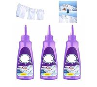 Active Enzyme Clothing Stain Remover, 2/3Pcs 120ml White Shirt Active Enzyme Laundry Stain Remover Clothes Stain Remover Garment Stubborn Stain Cleaner Oil Remover for Clothing (3Pcs)