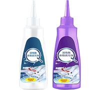 Active Enzyme Clothing Stain Remover, Active Enzyme Laundry Stain Remover,Garment Stubborn Stain Cleaner Oil Remover,Clothes Oil Stain Remover,Liquid Detergent for Most Types of Clothes B)