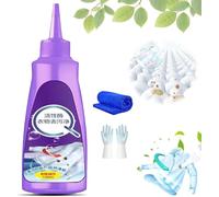 Active Enzyme Laundry Stain Remover, 2024 New Enzyme Laundry Stain Remover, Laundry Stain Remover Purple Bottle, Stubborn Stains Cleaner, 120ml (1pcs)