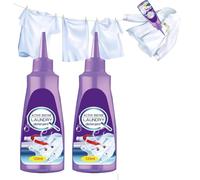 Active Enzyme Laundry Stain Remover, 2025 New upgraded White Shirt Garment Stubborn Stain Cleaner Oil Remover, Active Enzyme Clothing Stain Remover Collar Spray (2)
