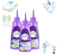 Active Enzyme Laundry Stain Remover,Active Enzymetic Launday Cleaning,Garment Stubborn Stain Cleaner, Stain Remover for Clothes, Quick Laundry Dry Cleaner Clothes Deep Cleaning Detergent (3)