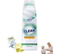 Active Enzyme Laundry Stain Remover,No-Rinse Oil Stain Remover Gel,Multi-Surface Rug Cleaner,Quick & Effective