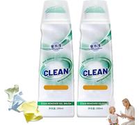 Active Enzyme Laundry Stain Remover,No-Rinse Oil Stain Remover Gel,Multi-Surface Rug Cleaner,Quick & Effective