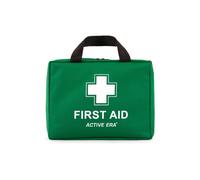 90 Piece Premium First Aid Kit Bag - Includes Eyewash, 2 x Cold (Ice) Packs and Emergency Blanket for Home, Office, Car, Caravan, Workplace, Travel