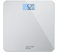 Active Era® Bathroom Scales Stainless Steel for Body Weight Ultra Slim Digital & Compact Scale with Backlit Display & High Precision Sensors for Accurate Weighing (Stone/kgs/lbs)