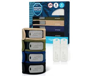 Active Era Expedition Mosquito Repellent Bands - 4 pack + 8 refill Active Era Multicolor