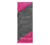 Active Era Premium Warm Lightweight Envelope Sleeping Bag (200 Gsm) - 2 Seasons - Pink