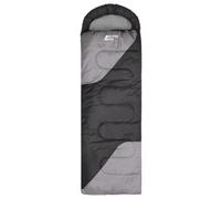 Active Era Premium Lightweight Waterproof Sleeping Bag - Compact 250GSM for Mild Weather in Black | Size: Single Active Era Black Single