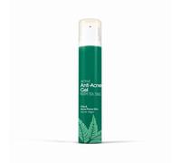Active Face Gel - Anti-Acne Neem & Tea Tree for Oily & Acne-Prone Skin | With Vitamin E & C, Cooling & Soothing, Sunburn Healing & UV Protection | 50g
