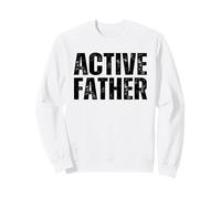 Active Father Vintage Dad Grandpa Birthday Father’s Day Sweatshirt