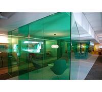 Active Film Transparent Colourful Window Film Self Adhesive- Optically Coloured Clear Green Tint 9m x 76cm (30")