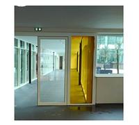 Active Film Transparent Colourful Window Film Self Adhesive- Optically Coloured Clear Yellow Tint 5m x 76cm (30")