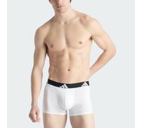 adidas Trunk (3PK) - Active Flex Cotton - Comfortable Underwear, 917 Assorted, S