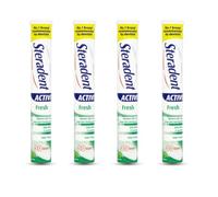 Active Fresh Denture Cleaning Tablets - Daily Denture Cleaning Home & Hatch Bundle of Steradent Tablets - Pack of Four