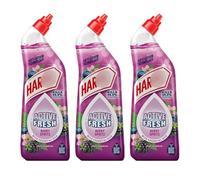 Active Fresh Toilet Cleaner 750ml x Pack of 3 - Berry Spritz - the Unique Fragrance is Designed for Ultimate Freshness, Leaving Your Toilet Fresh for Hours - Kills 99.9% of Bacteria