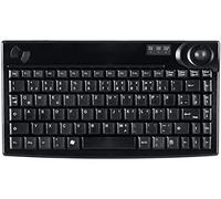 Active Key AK-440-TU-B/GE Small Trackball Keyboard, Industry 4.0, USB, Black