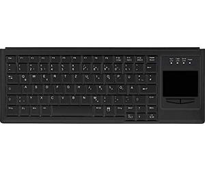 Active Key AK-4400-GU-B/US USB Keyboard US English QWERTY Windows® Black Touch Surface Ma