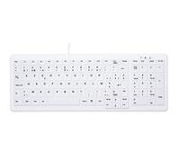 Active Key AK-C7000 keyboard Medical USB AZERTY Belgian White
