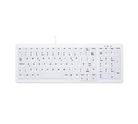 CHERRY AK-C7000 keyboard Medical USB QWERTY UK English White