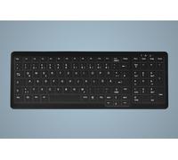 Active Key AK-C7000F-UVS-B/UK keyboard Medical USB QWERTY UK English Black