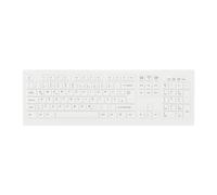 Active Key AK-C8100F-FU1-W/GE Wireless Hygiene PC Keyboard USB 2.4GH (US IMPORT)