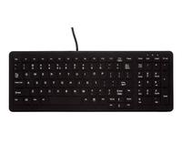 Active Key AK-CB7000F keyboard Office USB QWERTZ German Black