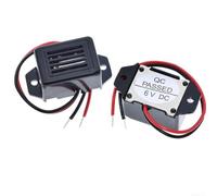 Active Mechanical Electronic Alarm Buzzer 2315 85dB Loud Sound Output Powered by DC Voltage for Security System Integration (6V)