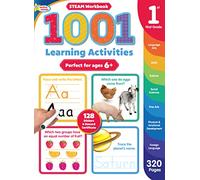 Active Minds 1001 First Grade Learning Activities: A Steam Workbook