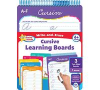 Active Minds Write-And-Erase Cursive Learning Boards (Active Minds Welbs)