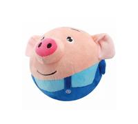 Active Moving Pet Plush Interactive Dog Toys, Moving Dog Toy, Washable Cartoon Pig Plush Sound Electronic Dog Toy A