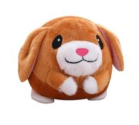 Active Moving Pet Plush Toy for Dogs,Puppy Toy with Sounds and Movements | Pet Bouncing Balls Washable Cartoon Rabbit Sound Electronic Toys for Dogs