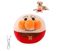 Active Moving Pet Plush Toy, Interactive Dog Toys, Moving Dog for Boredom, Jumping Activation Ball for Small and Medium Dogs, USB Rechargeable Squeaky Ball, Bouncing Plush Toy for Pets
