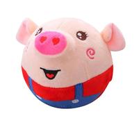 Active Moving Pet Plush Toy, Interactive Dog Toys, Washable Cartoon Pig Sound Bouncing Dog Toy, Talking Moving Dog Toy, Jumping Bunny Plush Toy For Small Dogs and Medium Dogs