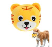 Active Moving Pet Plush Toy with Sound Cartoon Interactive Bouncing Ball