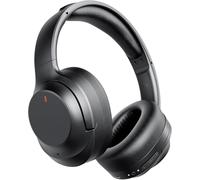 Active Noise Cancelling Headphones, Upgraded Wireless Bluetooth 5.4 Headphones Over Ear with ENC Mic, HiFi Stereo Deep Bass,30H Playtime and Lightweight Design for Travel/Office/Home (Black) 1Pcs