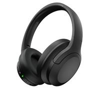 Active Noise Cancelling Headphones, Wireless Over Ear Bluetooth Headphones,100H Play Time Bluetooth Headphone with Microphone,Lightweight and Foldable Comfortable Deep Bass for Work/Gym Black