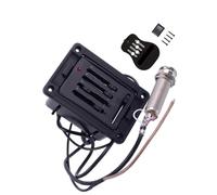 Active Onboard Preamp Suitable For Acoustic Guitar Featuring 90 Hour Operations Tuner And 5 Band Equalizers Systems Acoustic Guitar Tuner & Pickup Set