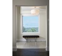 Active Optic Transparent Decorative Coloured Stained Glass Window Film A Self Adhesive - Translucent Colourful Optically Clear Tint Sticky Back Vinyl - Blue 60-2mx76cm (30")