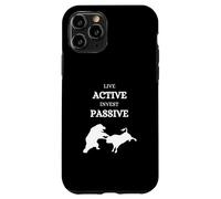 Active Passive Bull vs Bear Stock Exchange Stock Market ETF Case for iPhone 11 Pro