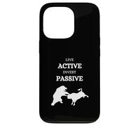Active Passive Bull vs Bear Stock Exchange Stock Market ETF Case for iPhone 13 Pro