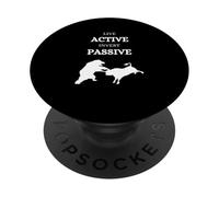Active Passive Bull vs Bear Stock Exchange Stock Market ETF PopSockets Adhesive PopGrip
