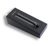 Active Passive Speaker Connecter, Active Volume Control, Passive Preamp, 28mm Fader Volume Switch, Precise Adjustment, No Loss, for Active Monitor Speakers