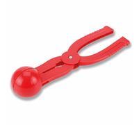 Active Peak Snowball Tongs 7 cm Snowball Maker Tool: Robust Snowball Press for Kids and Adults No More Cold Hands Durable Winter Outdoor Toy Red & Blue (Red)