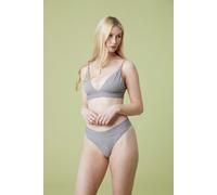 Active People Women's 'Core' Lightweight Elastic Waist Breathable OEKO-TEX 100® Thongs in Grey | Size: Large Active People Grey L