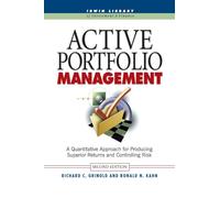 Active Portfolio Management (Pb)