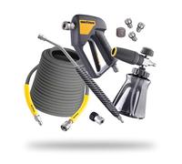 ACTIVE Premium Accessory Bundle Universally Adaptable with All Types of Pressure Washers. Includes: Short Gun, Foam Cannon, Lance 20°, M22-14mm Quick Connect Kits for Gas & Electric Pressure Washers.